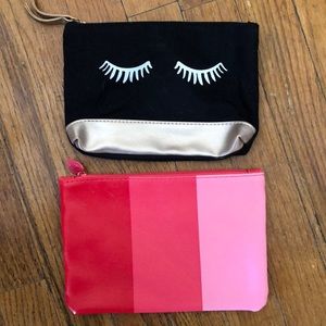 Two cute Ipsy makeup bags!